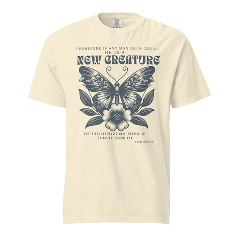 New Creature Christian Bible Verse T-Shirt